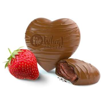 Strawberry Ganache Chocolate Sweethearts | Vegan & Allergy Friendly