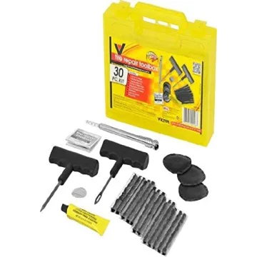 Victor 22-5-00126-8A Tire Repair Toolbox - 30-Piece Kit - Essential for Roadside Emergencies