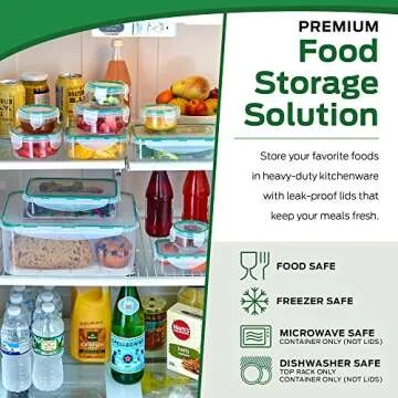 ACODINE 23 Piece Food Storage Containers Set