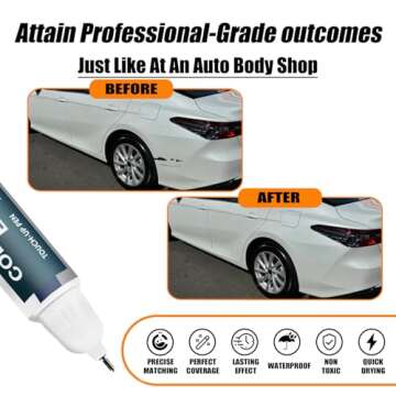 070 Blizzard Pearl Tricoat Touch Up Paint for Toyota - Premium Scratch Remover
