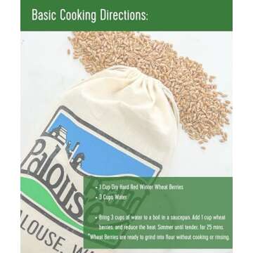 Certified Glyphosate Residue Free Hard Red Winter Wheat Berries | 25 LBS | Desiccant Free | Sproutable | Non-GMO Project Verified | Kosher