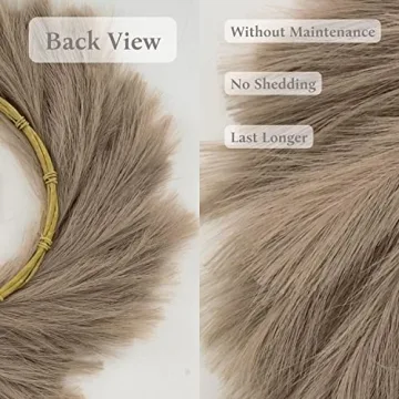 Charming Pampas Grass Wreath for Year-Round Decor