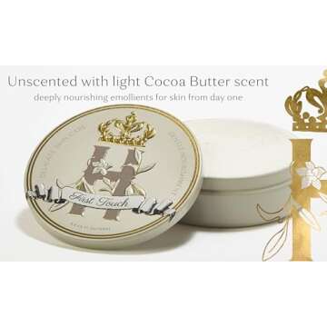 Royal Heir First Touch: 100% Natural Whipped Cocoa Butter Formula Gentle Deep Nourishment for Newbor...