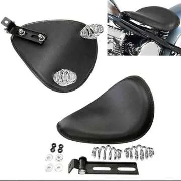 HANSWD 11.9" Solo Seat for Sportster Bobber Softail