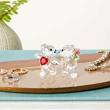 Swarovski Kris Bears Happy Together Figurine Set