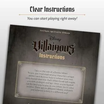 Ravensburger Disney Villainous Worst Takes It All - Expandable Strategy Family Board Games for Adult...