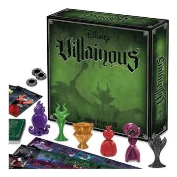 Ravensburger Disney Villainous Worst Takes It All - Expandable Strategy Family Board Games for Adults & Kids Age 10 Years Up - 2 to 6 Players - English Version - Gifts