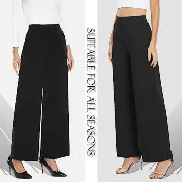 Stylish MISS MOLY Wide Leg Pants for Work & Play