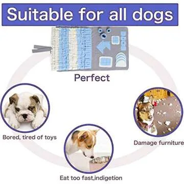 Snuffle Mat for Dogs - Interactive Sniff Mat for Pets