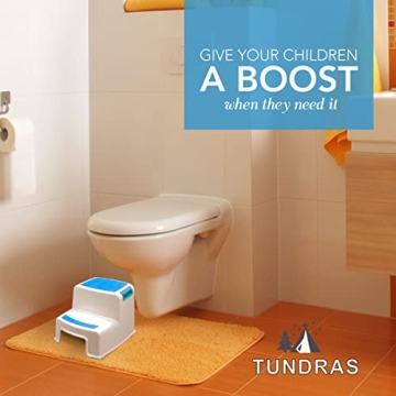 Two Step Kids Step Stools - Safe, Lightweight & Stackable