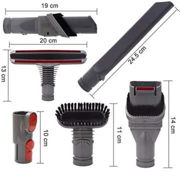 Ninthseason Attachments Tools Kit for Dyson V11 V10 V8 Absolute/ V8 Animal/ V7 V6,DC59,DC44,DC35 Absolute Cord-Free Vacuum Cleaner Parts Accessories Replacement