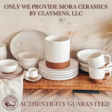 Mora Ceramic Utensil Holder - Extra Large Modern Kitchen Crock