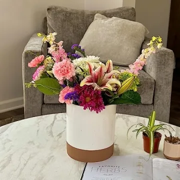 Mora Ceramic Utensil Holder - Extra Large Modern Kitchen Crock