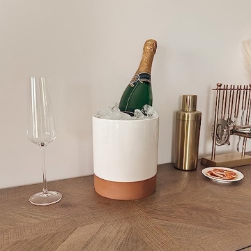 Mora Ceramic Utensil Holder - Extra Large Modern Kitchen Crock