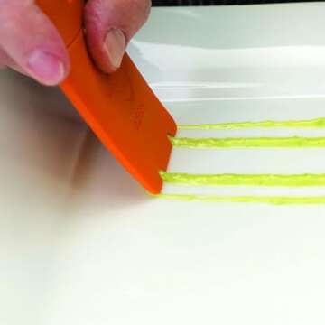 Mercer Culinary Silicone 8 Piece Plating Wedge Set, Multicolor