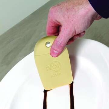 Mercer Culinary Silicone 8 Piece Plating Wedge Set, Multicolor