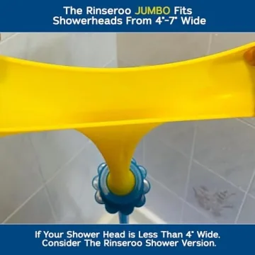 Transform Your Shower with the Rinseroo Jumbo Hose