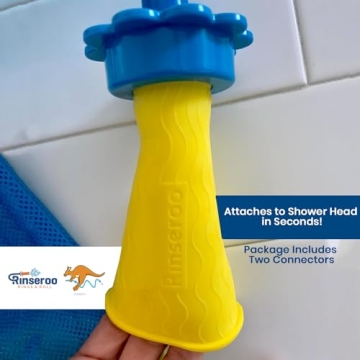Transform Your Shower with the Rinseroo Jumbo Hose
