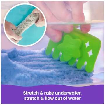 Kinetic Sand Splash Playset for Creative Kids