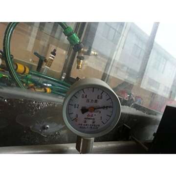 Red Earth Naturals Brass 2 Way Valve - Easy Turn Brass Hose Splitter Made from Durable Brass for Smart Homeowners - 2 Way Hose Splitter Full Flow for Dual Hose Garden