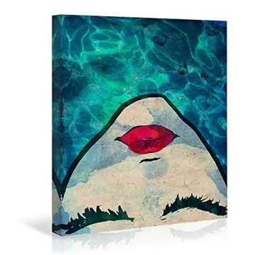 Oliver Gal Modern Canvas Wall Art - Chic Pool Girl Print