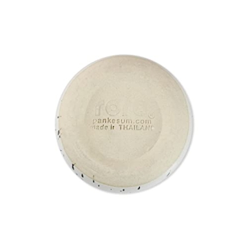 roro Handcrafted Ceramic Sipper Cups Set of 2-8 oz | White Glossy with Dark Speckles | Microwave & Dishwasher Safe | Compact Design for Coffee & Tea