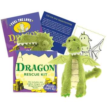 PETER PAUPER PRESS Dragon Rescue Kit (Plush Toy and Book)