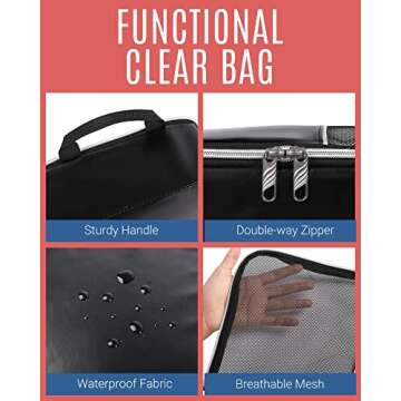 LIGHT FLIGHT Compression Packing Cubes Set for Travel