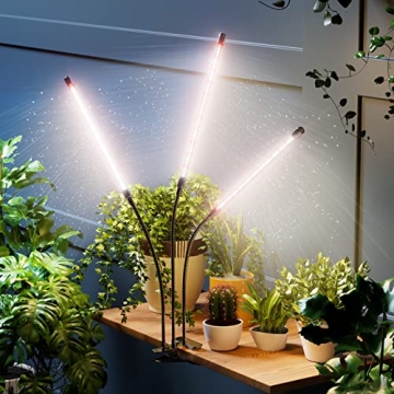 Grow Lights for Indoor Plants with 5 Flexible Arms