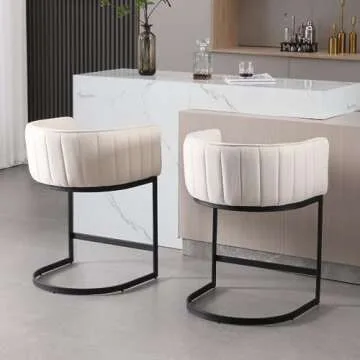 Modern 24" Counter Height Bar Stools for Home