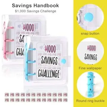 1000 Savings Challenge Binder for Effective Saving Strategies