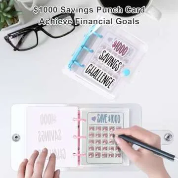 1000 Savings Challenge Binder for Effective Saving Strategies
