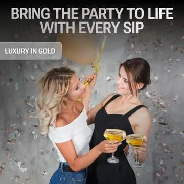 Lidy Diamond Martini Glasses Set of 2-11 oz Gold Rim Coupe Martini Glasses Hand Blown and Lead-Free - Unique Cocktail Glassware for Espresso, Margarita, Manhattan, Champagne - Valentine's Day Gift