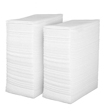 Linen Feel Disposable Guest Towels - Soft Cloth-Like Paper Hand Napkins for Any Occasion