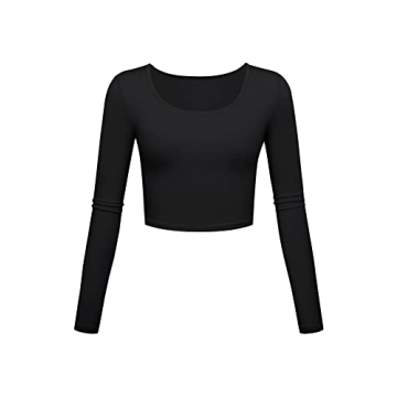Stylish Long Sleeve Crop Top for Women - Perfect for All Occasions