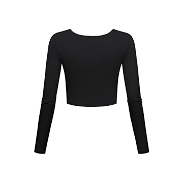 Stylish Long Sleeve Crop Top for Women - Perfect for All Occasions