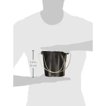 Durable ProSelect Stainless Steel Pail for Pets - 2-Quart