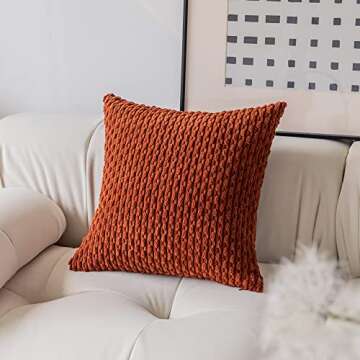 Kevin Textile Fall Soft Velvet Decorative Cushion Covers – Premium Quality 2 Packs