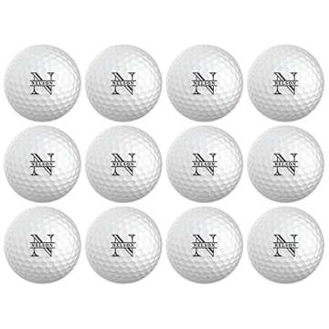 Personalized Golf Balls - Custom Name and Initial Golf Balls (12 Pack)