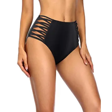 Stylish Holipick High Waisted Bikini Bottoms for Women