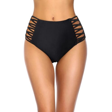 Stylish Holipick High Waisted Bikini Bottoms for Women