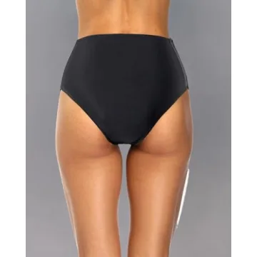 Stylish Holipick High Waisted Bikini Bottoms for Women