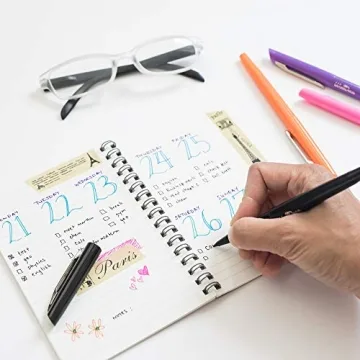 WallDeca Felt Tip Pens - Vibrant Colors for All Ages