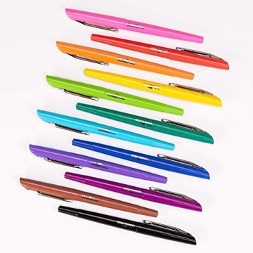 WallDeca Felt Tip Pens - Vibrant Colors for All Ages