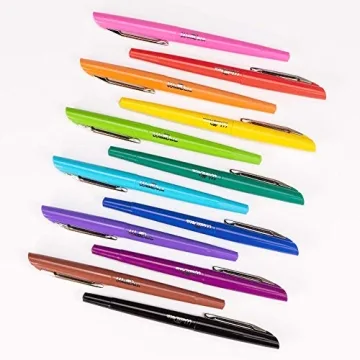 WallDeca Felt Tip Pens - Vibrant Colors for All Ages