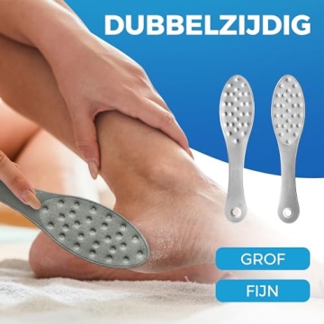 Stainless Steel Foot Scraper for Smooth Feet and Callus Removal