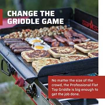 Camp Chef 3-Burner Griddle Enhanced Outdoor Cooking