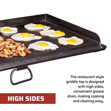 Camp Chef 3-Burner Griddle Enhanced Outdoor Cooking