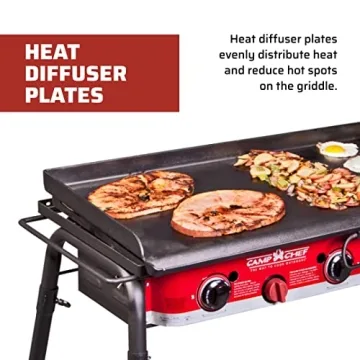 Camp Chef 3-Burner Griddle Enhanced Outdoor Cooking