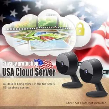 LaView Security Cameras 4pcs Upgrade Home Safety Cameras